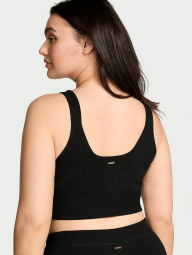 Женский вязаный топ Victoria's Secret 1159840546 (Черный S)