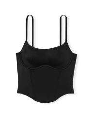 Жіночий топ Victoria's Secret Pink 1159845012 (Чорний XS)