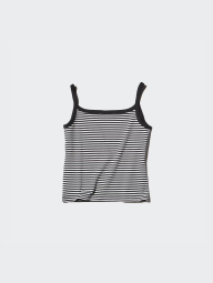 Жіночий топ UNIQLO майка 1159845122 (Чорний/Білий S)