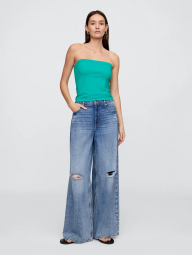 Женский топ-майка GAP 1159848220 (Зеленый S)