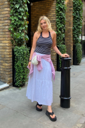 Жіночий топ UNIQLO з прошитими чашечками 1159849501 (Синій XL)