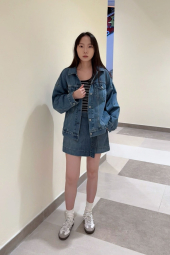 Жіночий топ UNIQLO з прошитими чашечками 1159849501 (Синій XL)