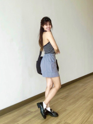 Жіночий топ UNIQLO з прошитими чашечками 1159849501 (Синій XL)