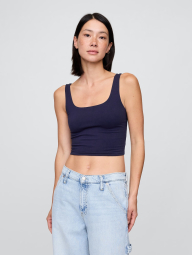 Эластичный топ GAP 1159849576 (Синий M)