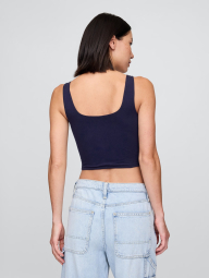 Эластичный топ GAP 1159849576 (Синий M)
