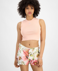 Вязаный топ GUESS со стразами 1159850404 (Розовый XL)