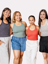 Женский топ-халтер UNIQLO AIRism со вшитыми чашками 1159850561 (Зеленый L)