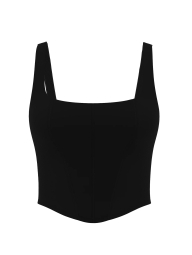 Эластичный корсет-топ Victoria's Secret VSX 1159851136 (Черный XXL)