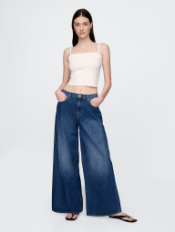 Жіночий топ-майка GAP 1159859189 (Молочний M)