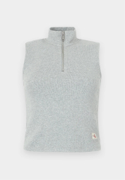 Женская майка Calvin Klein в рубчик 1159982514 (Серый L)
