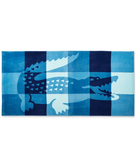 Пляжное полотенце Lacoste Home Net Signature Croc Cotton Beach Towel 1159808847 (Синий, One size)