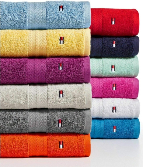 Банное полотенце Tommy Hilfiger Modern American 1159810016 (Серый, One size)