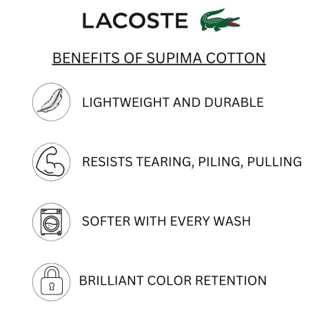 Комплект полотенец Lacoste Heritage Towels набор из 6 шт 1159819893 (Розовый One size)