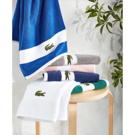 Комплект полотенец Lacoste Heritage Towels набор из 4 шт 1159822116 (Серый One size)