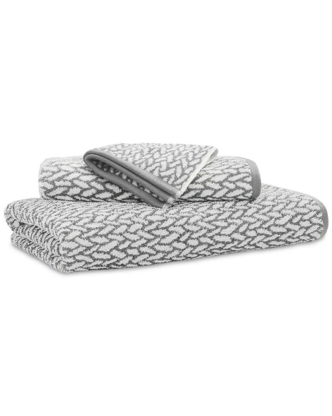 Банное полотенце Ralph Lauren 1159833946 (Белый/Серый One size)