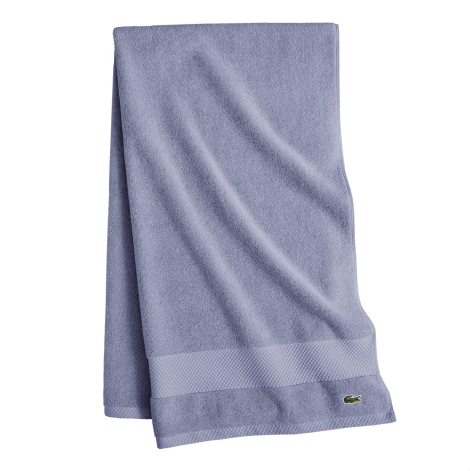 Банное полотенце Lacoste из антимикробного хлопка Supima 1159835587 (Голубой One size)