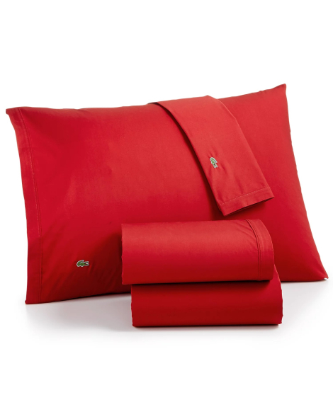 Комплект постільної білизни Lacoste 1159839223 (Червоний Twin)