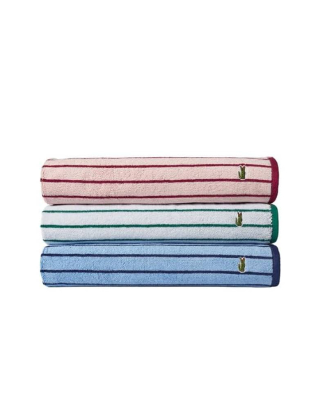 Банное полотенце Lacoste 1159840079 (Розовый One size)