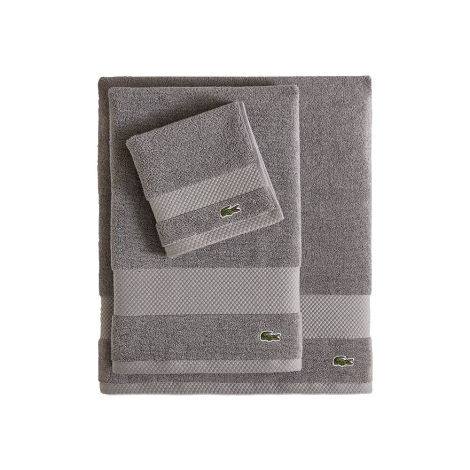 Комплект рушників Lacoste Heritage Anti-Microbial Supima Cotton набір з 6 шт 1159841514 (Сірий One size)