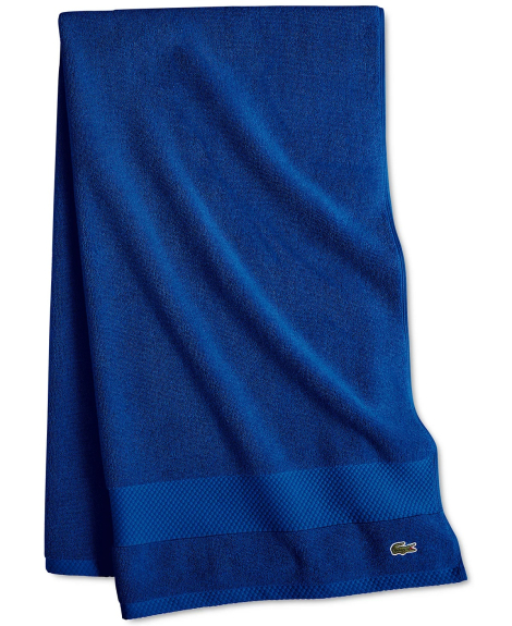 Комплект полотенец Lacoste Heritage Anti-Microbial Supima Cotton набор из 6 шт 1159842431 (Синий One size)
