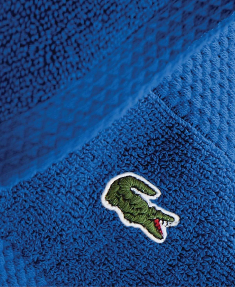 Комплект полотенец Lacoste Heritage Anti-Microbial Supima Cotton набор из 6 шт 1159842431 (Синий One size)