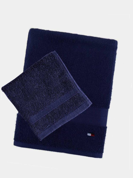 Комплект полотенец Tommy Hilfiger Modern American 1159847254 (Синий One size)