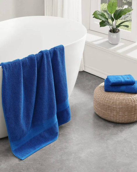 Рушник банний Tommy Hilfiger Modern American 1159851415 (Синій One size)