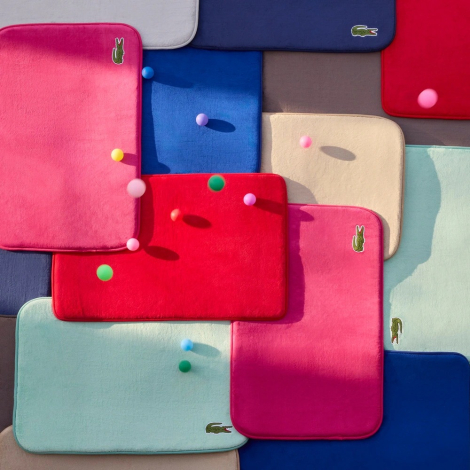 Килимок для ванної кімнати з ефектом пам'яті Lacoste 1159851467 (Синій One size)