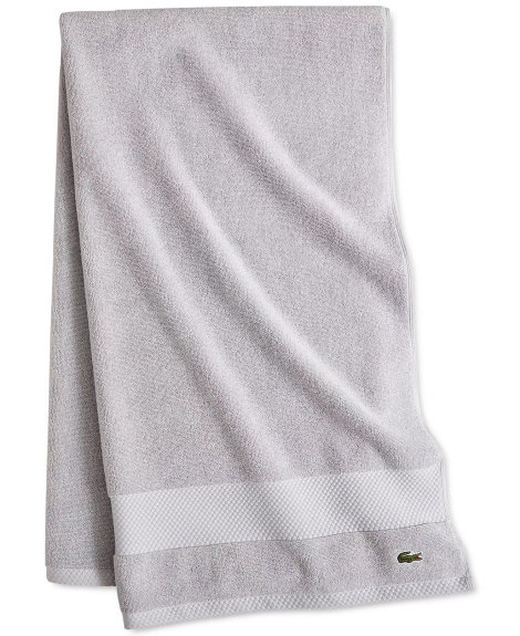 Комплект рушників Lacoste Heritage Anti-Microbial Supima Cotton набір з 6 шт 1159851517 (Сірий One size)