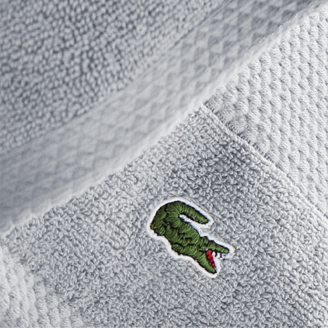 Комплект рушників Lacoste Heritage Anti-Microbial Supima Cotton набір з 6 шт 1159851517 (Сірий One size)