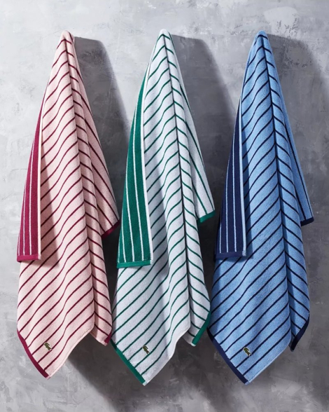 Рушник лазневий Lacoste 1159851897 (Зелений One size)