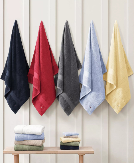 Рушник банний Tommy Hilfiger Modern American 1159851904 (Блакитний One size)