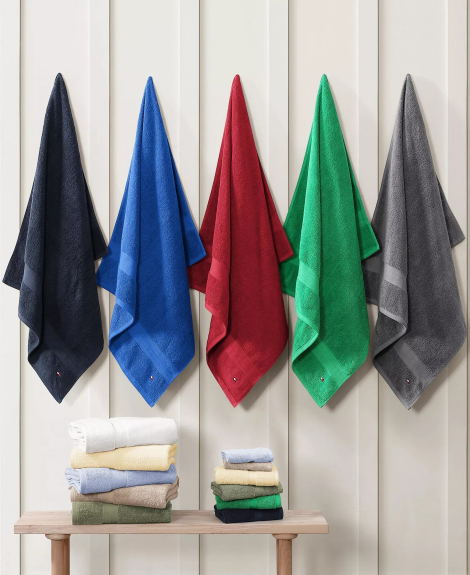 Рушник банний Tommy Hilfiger Modern American 1159851904 (Блакитний One size)