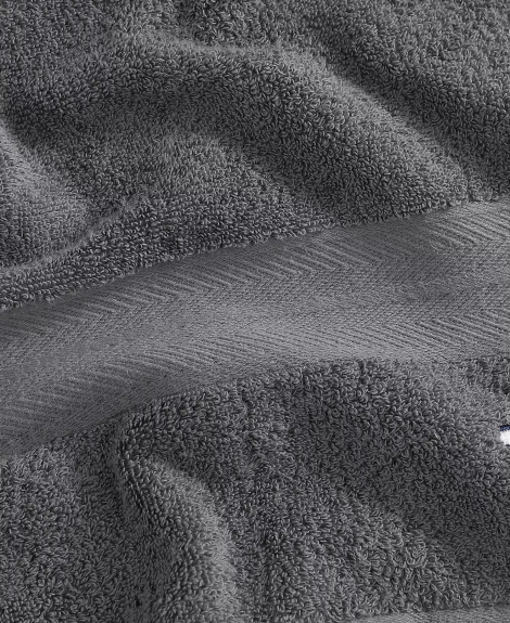 Банний рушник Tommy Hilfiger Modern American 1159851958 (Сірий One size)