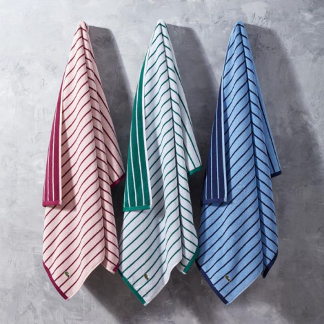 Рушник лазневий Lacoste 1159852396 (Синій One size)