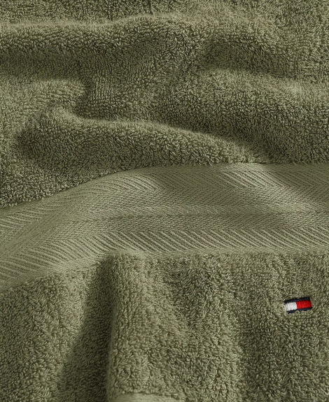 Комплект рушників Tommy Hilfiger Modern American 1159853381 (Оливковий One size)