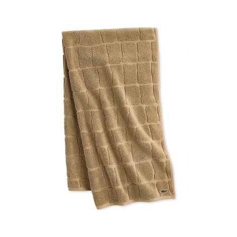 Банное полотенце Lacoste 1159853775 (Бежевый One size)