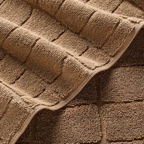 Банное полотенце Lacoste 1159853775 (Бежевый One size)