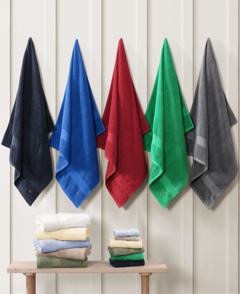 Комплект полотенец Tommy Hilfiger Modern American 1159860409 (Синий One size)