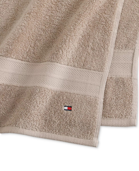 Банное полотенце Tommy Hilfiger Modern American 1159861391 (Бежевый One size)