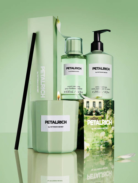 Ароматизированный спрей для помещений Petalrich Victoria's Secret 1159864705 (Салатовый 100 ml)