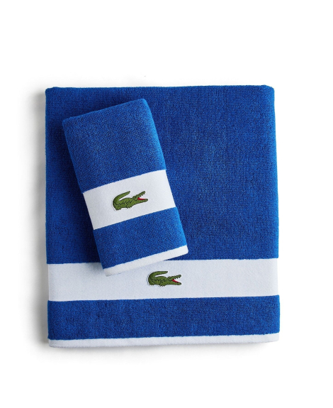 Комплект полотенец Lacoste Heritage Towels набор из 6 шт 1159865038 (Синий One size)