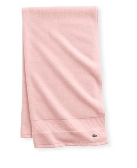Рушник банний Lacoste з антимікробної бавовни Supima 1159865048 (Рожевий One size)