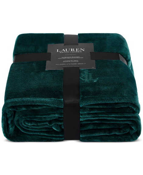 Плед Ralph Lauren покривало Twin 1159865244 (Зелений One size)