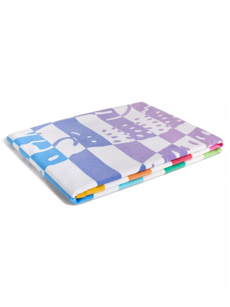 Пляжное полотенце Lacoste Striped Crocodile Print Cotton Beach Towel 1161394370 (Разные цвета One size)