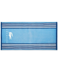 Пляжное полотенце Lacoste Home Oki Striped Cotton Beach Towel 1159808855 (Синий, One size)