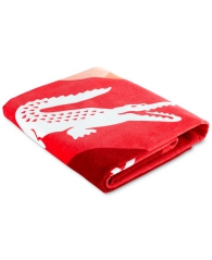 Пляжное полотенце Lacoste Home Kaleidoscope Signature Cotton Beach Towel 1159808885 (Красный, One size)