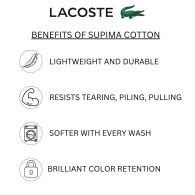 Комплект полотенец Lacoste Heritage Towels набор из 6 шт 1159819893 (Розовый One size)