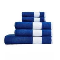 Комплект полотенец Lacoste Heritage Towels набор из 5 шт 1159822112 (Синий One size)