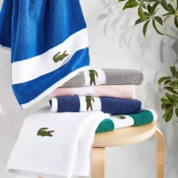 Комплект полотенец Lacoste Heritage Towels набор из 5 шт 1159822112 (Синий One size)